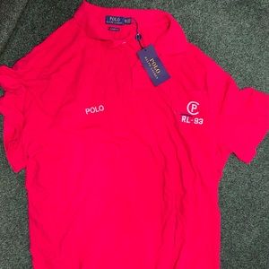 NEW Ralph Lauren Polo - Red XXL